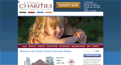 Desktop Screenshot of catholiccharitiesgainesville.org